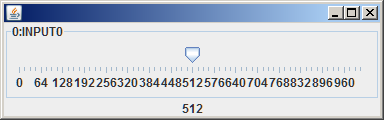 Slider Horizontal